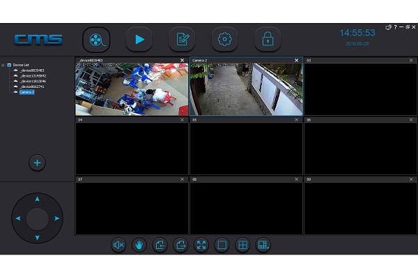 Hướng dẫn cài đặt sử dụng phần mềm CMS Client cho Camera 